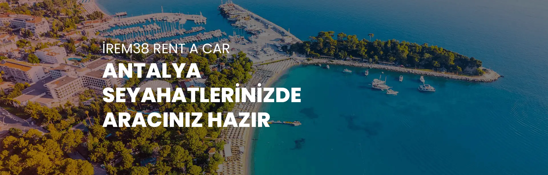 Ihr Fahrzeug steht für Ihre Reisen in Antalya bereit.